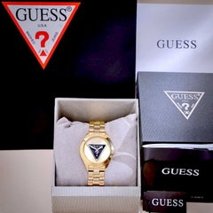 Đồng Hồ Nữ Guess GW0675L2 Gold Họa Tiết Tam Giác Mặt 34mm