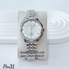 Đồng Hồ Nữ Just Cavalli Rắn Tràn Viền Vỏ Silver Mặt 31mm