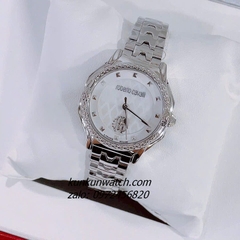 Đồng Hồ Nữ Just Cavalli Rắn Tràn Viền Vỏ Silver Mặt 31mm