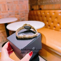 Đồng Hồ Nữ Just Cavalli Rắn Tràn Viền, Niềng Khía Vỏ Gold Mặt 32mm