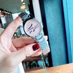 Đồng Hồ Nữ Lacoste 2001173 Họa Tiết Cá Sấu Silver 36mm