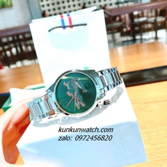 Đồng Hồ Nữ Lacoste 2001190 Họa Tiết Cá Sấu Silver 36mm