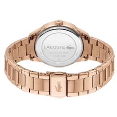 Đồng Hồ Nữ Lacoste 2001191 Họa Tiết Cá Sấu Rose Gold 36mm