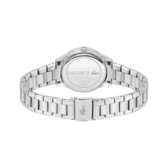 Đồng Hồ Nữ Lacoste 2001214 Họa Tiết Cá Sấu Silver 30mm