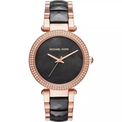 Đồng Hồ Nữ Michael Kors MK6414 Bezel Đính Đá Pha Lê 39mm