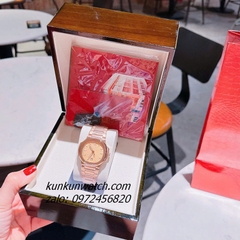 Đồng Hồ Nữ Patek Philippe Nautilus Rose Gold Mặt Vuông 35mm