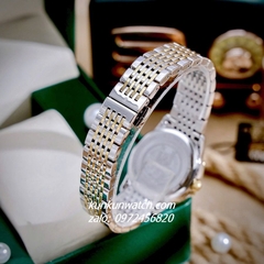 Đồng Hồ Nữ Roberto Cavalli by Franck Muller Rắn Quấn Viền Vỏ Demi 32mm