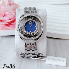 Đồng Hồ Nữ Versace Destiny Spirit Micro Silver Mặt Xanh Dương 36mm 1