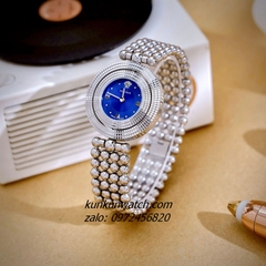 Đồng Hồ Nữ Versace Eon Pour Femmes Silver Mặt Xanh Dương 34mm 1