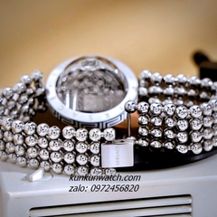 Đồng Hồ Nữ Versace Eon Pour Femmes Silver Mặt Xanh Dương 34mm