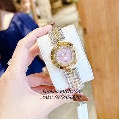 Đồng Hồ Nữ Versace Eon Pour Femmes Demi Gold Mặt Hồng 34mm