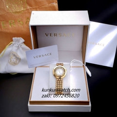 Đồng Hồ Nữ Versace Eon Pour Femmes Gold Mặt Trắng 34mm
