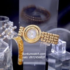 Đồng Hồ Nữ Versace Eon Pour Femmes Gold Mặt Trắng 34mm