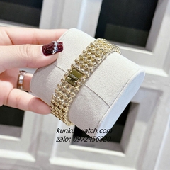 Đồng Hồ Nữ Versace Eon Pour Femmes Gold Mặt Đen 34mm