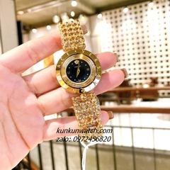 Đồng Hồ Nữ Versace Eon Pour Femmes Gold Mặt Đen 34mm