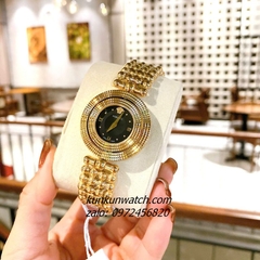 Đồng Hồ Nữ Versace Eon Pour Femmes Gold Mặt Đen 34mm