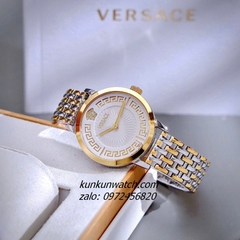 Đồng Hồ Nữ Versace Greca Fortuna Quartz Demi Gold 35mm