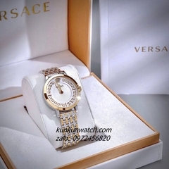 Đồng Hồ Nữ Versace Greca Fortuna Quartz Demi Gold 35mm