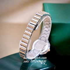 Đồng Hồ Nữ Versace Greca Goddess Quartz Demi Gold Mặt Xanh 28mm