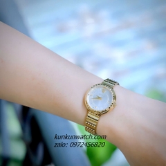 Đồng Hồ Nữ Versace Greca Goddess Quartz Gold Mặt Trắng 28mm