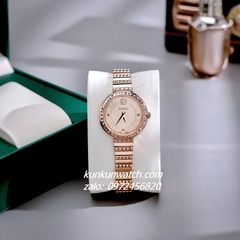 Đồng Hồ Nữ Versace Greca Goddess Quartz Rose Gold 28mm