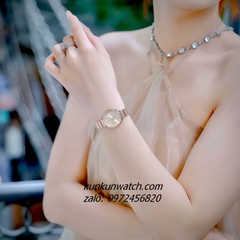 Đồng Hồ Nữ Versace Greca Goddess Quartz Rose Gold 28mm