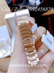 Đồng Hồ Nữ Versace Greca Icon Vàng Hồng - 39 x 21mm
