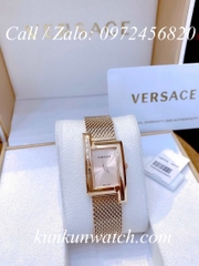 Đồng Hồ Nữ Versace Greca Icon Vàng Hồng - 39 x 21mm