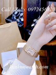 Đồng Hồ Nữ Versace Greca Icon Vàng Hồng - 39 x 21mm
