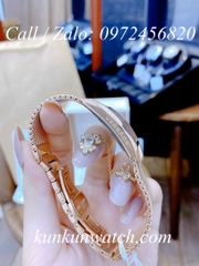 Đồng Hồ Nữ Versace Greca Icon Vàng Hồng - 39 x 21mm