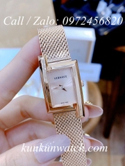 Đồng Hồ Nữ Versace Greca Icon Vàng Hồng - 39 x 21mm