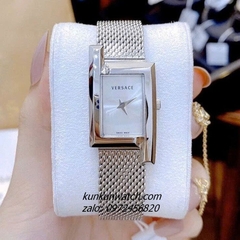 Đồng Hồ Nữ Versace Greca Icon Silver 39x21mm