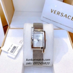 Đồng Hồ Nữ Versace Greca Icon Silver 39x21mm