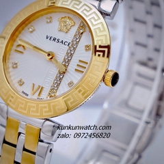 Đồng Hồ Nữ Versace Greca Icon 2 Kim Demi Gold 36mm