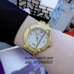 Đồng Hồ Nữ Versace Greca Icon 2 Kim Gold 36mm