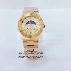 Đồng Hồ Nữ Versace Greca Logo Moonphase Gold 34mm 1