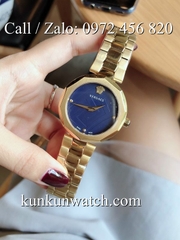 Đồng Hồ Nữ Versace Idyia Vàng Mặt Xanh - 36mm
