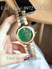 Đồng Hồ Nữ Versace Idyia Demi Vàng Mặt Xanh Mộc - 36mm