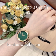 Đồng Hồ Nữ Versace Idyia Demi Vàng Mặt Xanh Mộc - 36mm