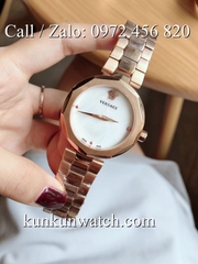 Đồng Hồ Nữ Versace Idyia - Dây Kim Loại ( Vàng Hồng ) - 36mm