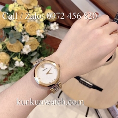 Đồng Hồ Nữ Versace Idyia Demi Vàng Mặt Trắng - 36mm