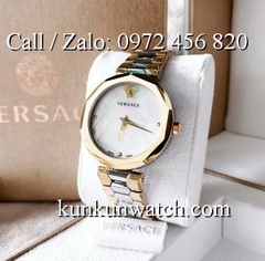 Đồng Hồ Nữ Versace Idyia Demi Vàng Mặt Trắng - 36mm