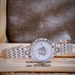 Đồng Hồ Nữ Versace Medusa Heritage Quartz Silver 38mm