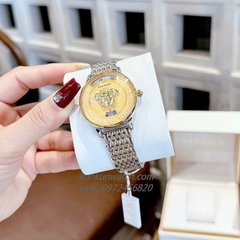 Đồng Hồ Nữ Versace Medusa Icon Demi Gold Mặt Vàng 38mm