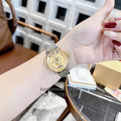Đồng Hồ Nữ Versace Medusa Icon Demi Gold Mặt Vàng 38mm