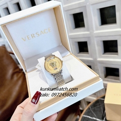 Đồng Hồ Nữ Versace Medusa Icon Demi Gold Mặt Vàng 38mm