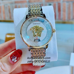 Đồng Hồ Nữ Versace Medusa Icon Demi Gold Mặt Trắng 38mm 1