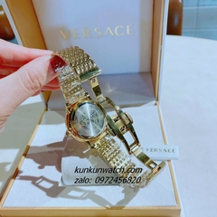 Đồng Hồ Nữ Versace Medusa Icon Gold Mặt Vàng 38mm