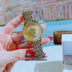 Đồng Hồ Nữ Versace Medusa Icon Gold Mặt Vàng 38mm
