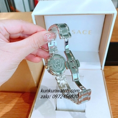 Đồng Hồ Nữ Versace Medusa Jewel Bracelet Quartz Silver 34mm